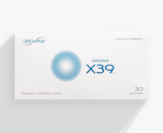 LifeWave X39 Patches - Supports Improvements of Strength and Stamina - Supports Improved Exercise Performance - No Drugs or Stimulants - Innovative Patch Technology for Enhanced Wellness - 30 Patches